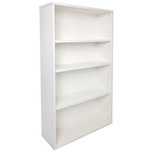 Open Bookshelf 900Mm W X 315Mm D X 1200Mm H Natural White