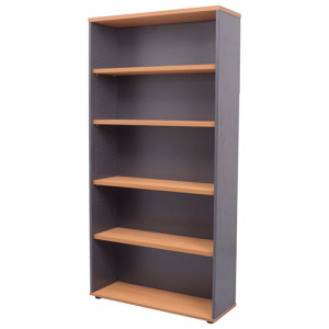Open Bookshelf 900Mm W X 315Mm D X 1800Mm H Beech