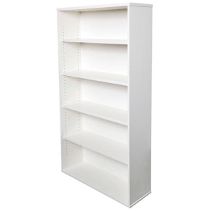 Open Bookshelf 900Mm W X 315Mm D X 1800Mm H Natural White