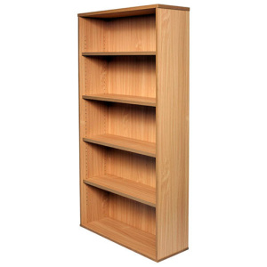 Open Bookshelf Beech 900Mm W X 315Mm D X 1800Mm H