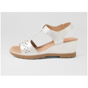 Possie Silver Sandals