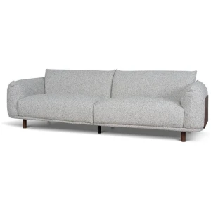 Prisha 3 Seater Sofa - Noah Silver Lining by Interior Secrets - AfterPay Available