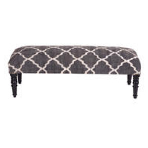 Quadros 2 Seater Bench Grey