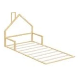 Reeva King Single Chimney Kids Bed Frame Neutral