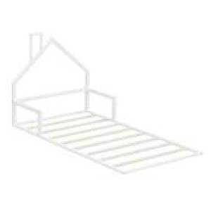 Reeva King Single Chimney Kids Bed Frame White