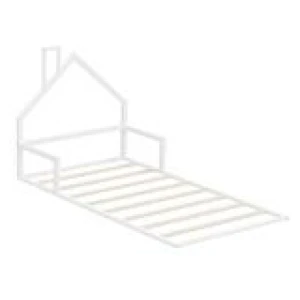 Reeva King Single Chimney Kids Bed Frame White