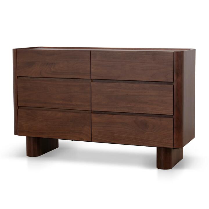 Rilano 1.2m Buffet Unit - Walnut by Interior Secrets - AfterPay Available