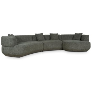 Roly Modular Right Chaise Sofa - Canopy Green by Interior Secrets - AfterPay Available