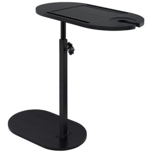 Rotating Bathtub Side Table Tray Stand Wine Glass Holder Bamboo