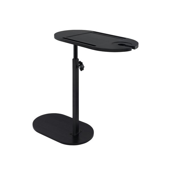 Rotating Bathtub Side Table Tray Stand Wine Glass Holder Bamboo