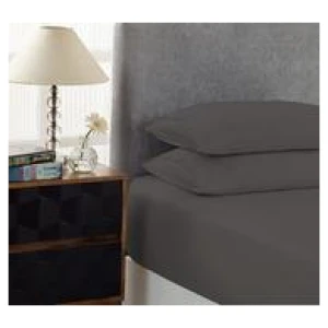 Royal Comfort Double Cotton Rich Sheet Set Grey