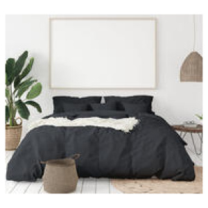 Royal Comfort King 1000Tc Bamboo Cotton Quilt Cover Set Grey