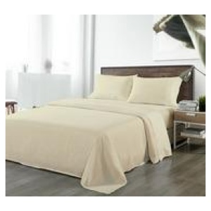 Royal Comfort King Bamboo Blended Sheet Set White