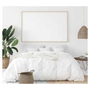 Royal Comfort Queen 1000Tc Bamboo Cotton Quilt Cover Set White