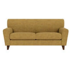 Ruby 3 Seater Sofa Yellow