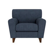 Ruby Armchair Jasper Midnight 1 Seater