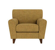 Ruby Armchair Yellow 1 Seater