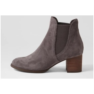 Sadore Choc Suede Chelsea Boots