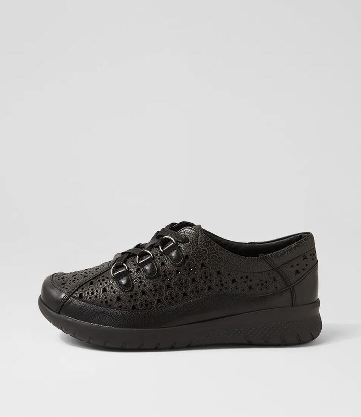 Sarmi Xf Black Leather Sneakers