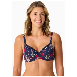 Sash & Rose Women's Underwire T-Shirt Bra 2 Pack