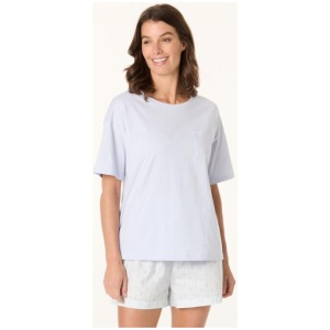 Sash & Rose Women's Woven Short & Cotton Jersey T-Shirt Set
