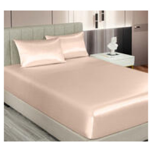Satin King 3 Piece Sheet Set Pink