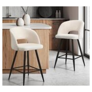Set Of 2 Keilani Dining Chairs White