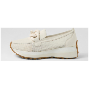 Shanie Vanilla Fabric Sneakers