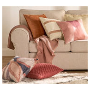 Simona Square Cushion Berry