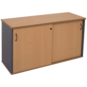Sliding Door Sideboard 1800Mm W X 450Mm D X 730Mm H Beech