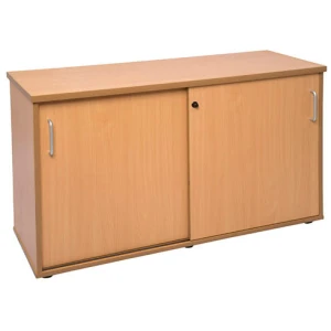 Sliding Door Sideboard Beech 1800Mm W X 450Mm D X 730Mm H