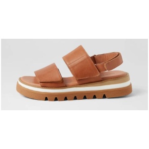 Soner Tan Leather Sandals