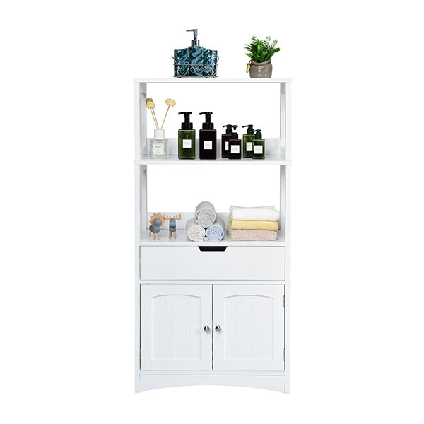Storage Cabinet Display Shelf With Durable Material For Bathroom