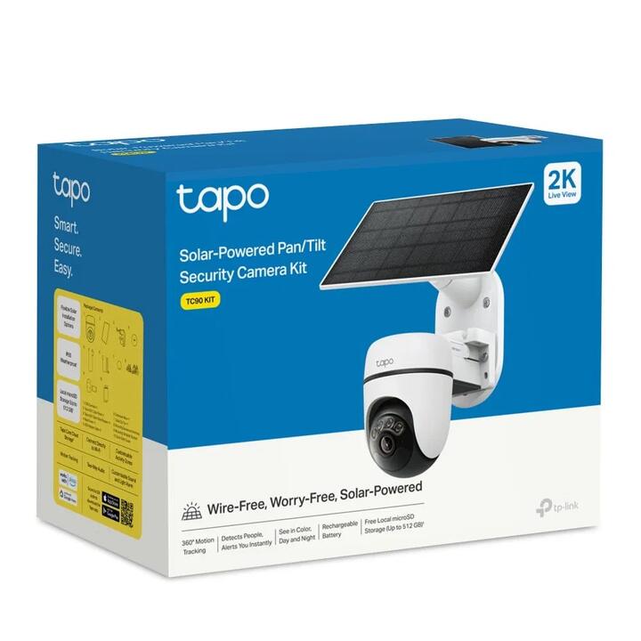 TP-Link Solar-Powered Pan/Tilt Security Camera Kit