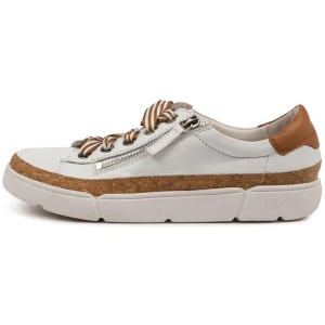 Torayne White Scotch Multi Flat Shoes