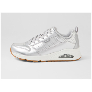 Uno Metallix Silver Sneakers