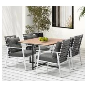 Veda 4 Seater Outdoor Dining Set Multi