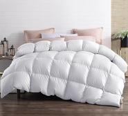 Velmar King 700Gsm Goose Down Feather Quilt White