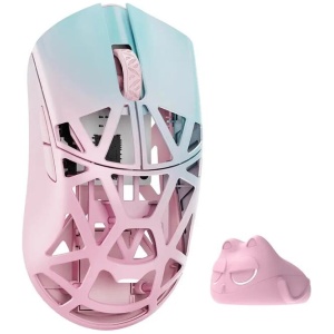 WLMOUSE Beast X Max 8K Magnesium Solid Sides Wireless Gaming Mouse - Blue Pink