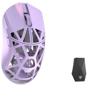 WLMOUSE Beast X Max 8K Magnesium Solid Sides Wireless Gaming Mouse - Soft Lilac