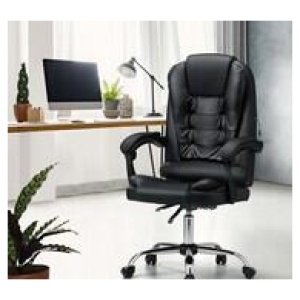 Wilson Massage Office Chair Black