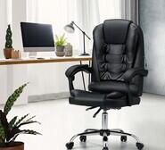 Wilson Massage Office Chair Black