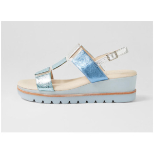 Winstall Blue Metallic Multi Sandals