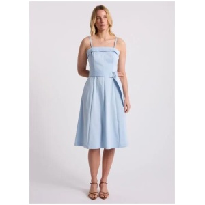 Wisteria Cotton Midi Dress