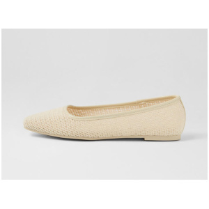 Zardozi Almond Weave Flat Shoes