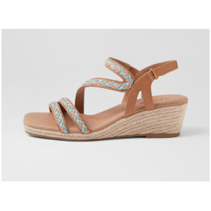 Zeiti Camel Leather Sandals