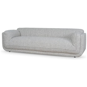 Zephyr 3 Seater Sofa - Noah Silver Lining by Interior Secrets - AfterPay Available