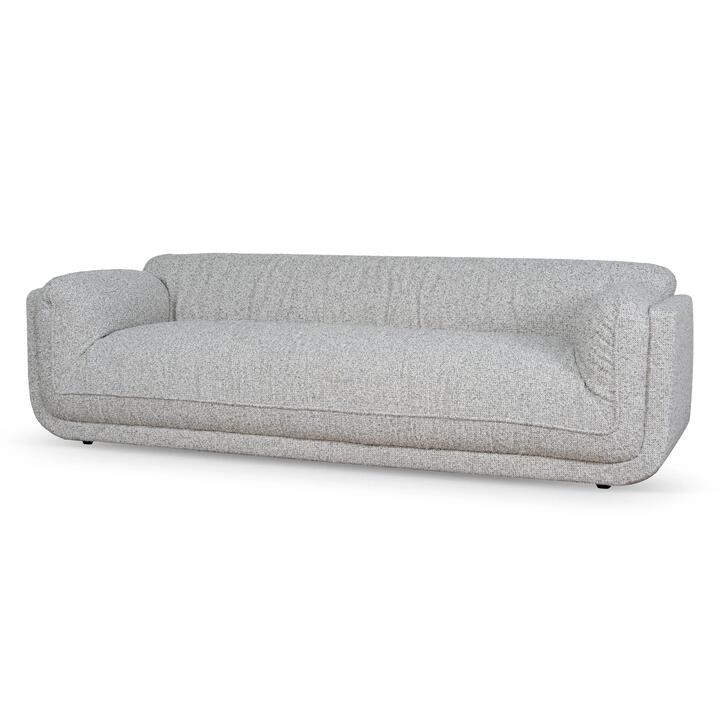 Zephyr 3 Seater Sofa - Noah Silver Lining by Interior Secrets - AfterPay Available
