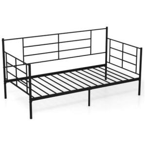 2 In 1 Sofa Bed With Arms And Metal Slat Support
