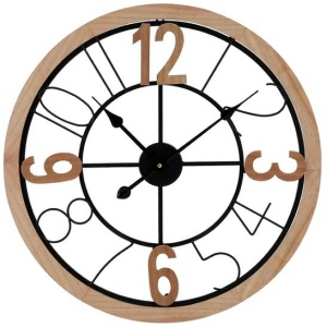 60CM Wall Clock Wooden